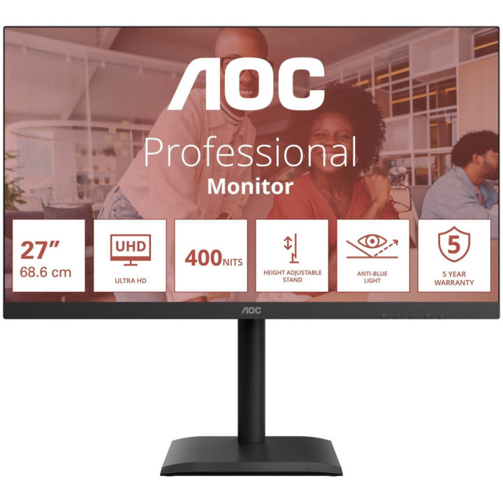 AOC U27E4CV - 60Hz | 4K | IPS | 27''