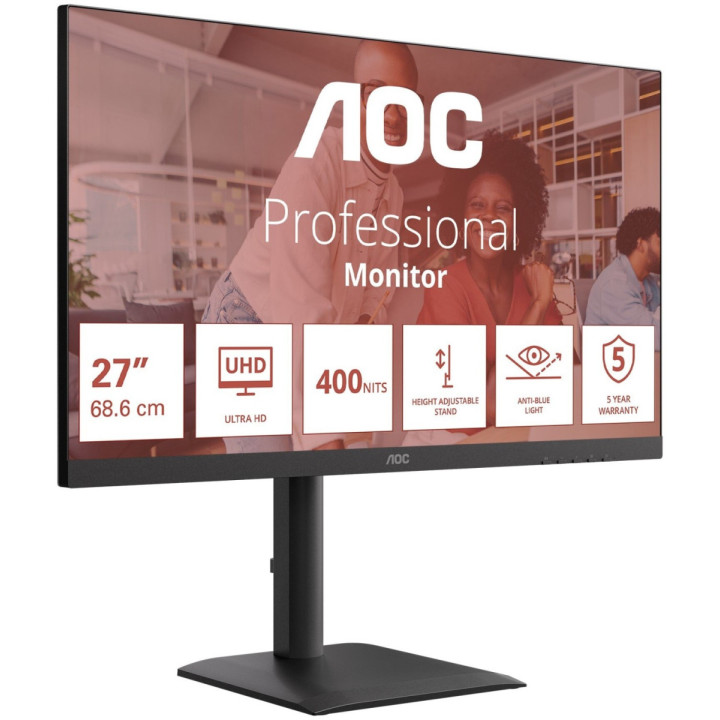 AOC U27E4CV - 60Hz | 4K | IPS | 27''