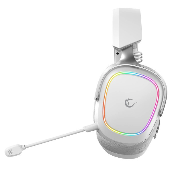 Słuchawki - Rampage RETSU BT 2.4G RGB białe