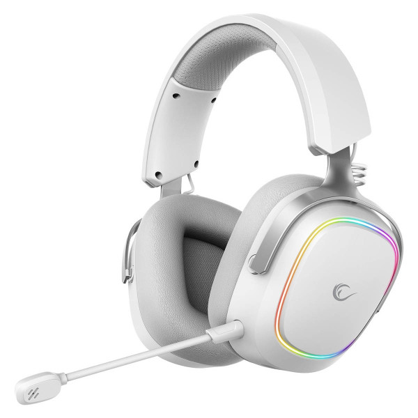 Słuchawki - Rampage RETSU BT 2.4G RGB białe