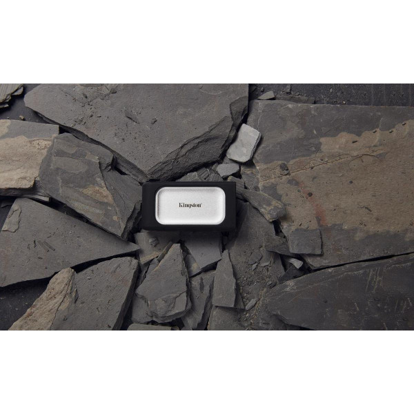 Dysk zewnętrzny SSD Kingston XS2000 (1TB; USB 3.2; srebrny; SXS2000/1000G)