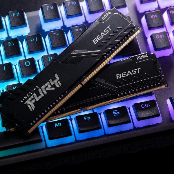 Pamięć - Kingston Fury Beast 16GB [2x8GB 3600MHz DDR4 CL17 DIMM]