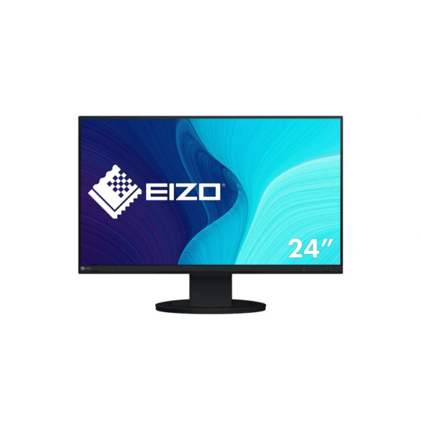 Monitor Eizo FlexScan EV2490-BK- 23.8'' | IPS | Full HD| DisplayPort, HDMI, USB 3.1, USB-C | Głośniki 2 x 1 W | Pivot | VESA 100