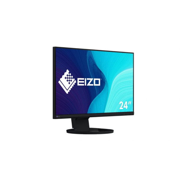 Monitor Eizo FlexScan EV2490-BK- 23.8'' | IPS | Full HD| DisplayPort, HDMI, USB 3.1, USB-C | Głośniki 2 x 1 W | Pivot | VESA 100