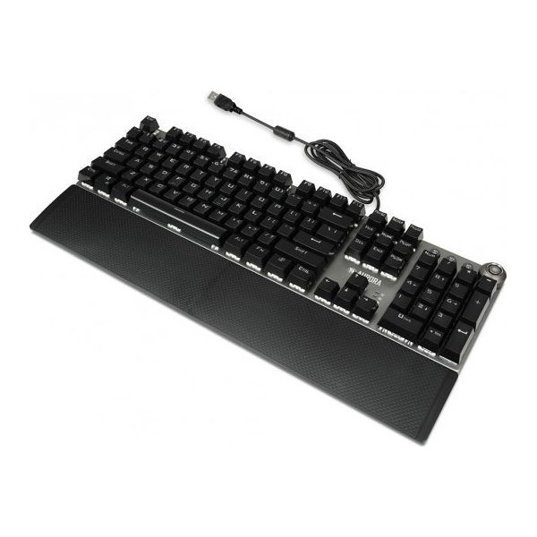 Klawiatura mechaniczna IBOX AURORA K-4 RGB IKGMK4 (USB; (US); kolor czarny)