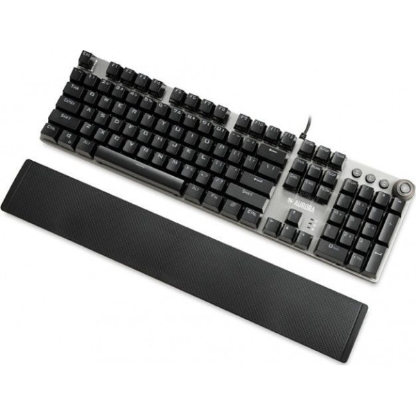 Klawiatura mechaniczna IBOX AURORA K-4 RGB IKGMK4 (USB; (US); kolor czarny)