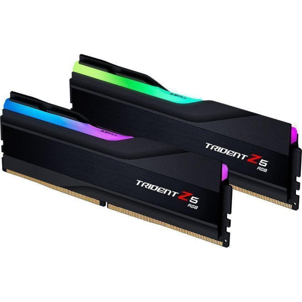 G.SKILL TRIDENT Z5 RGB DDR5 2X32GB 6000MHZ CL30 XMP3 BLACK F5-6000J3040G32GX2-TZ5RK
