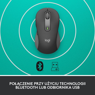 Mysz bezprzewodowa Logitech Signature M650 grafitowa 910-006253