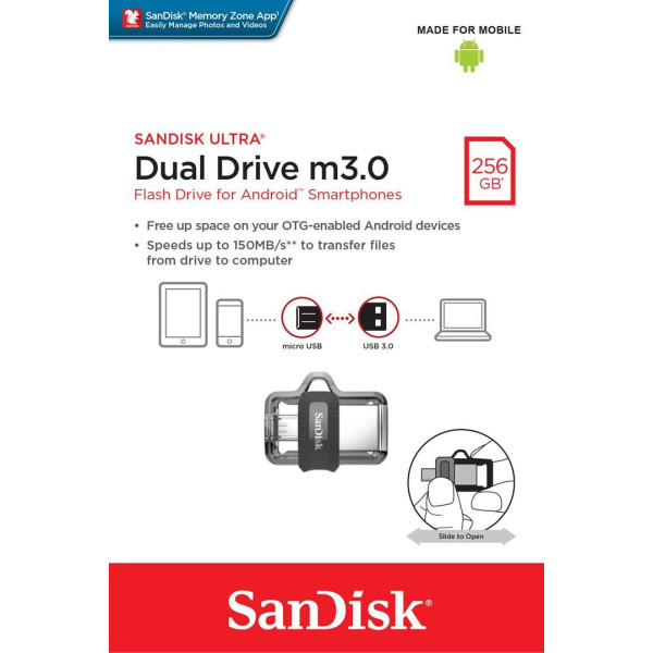 SanDisk 256GB Ultra Dual Drive m3.0