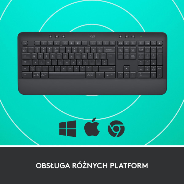 Logitech K650 Grafitowy