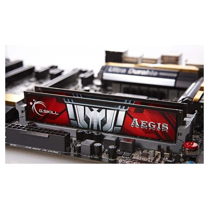 Zestaw pamięci G.SKILL Aegis F3-1600C11D-16GIS (DDR3 DIMM; 2 x 8 GB; 1600 MHz; CL11)