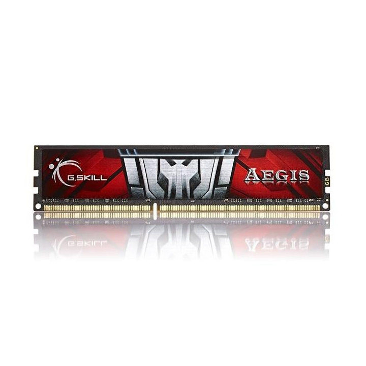 Zestaw pamięci G.SKILL Aegis F3-1600C11D-16GIS (DDR3 DIMM; 2 x 8 GB; 1600 MHz; CL11)