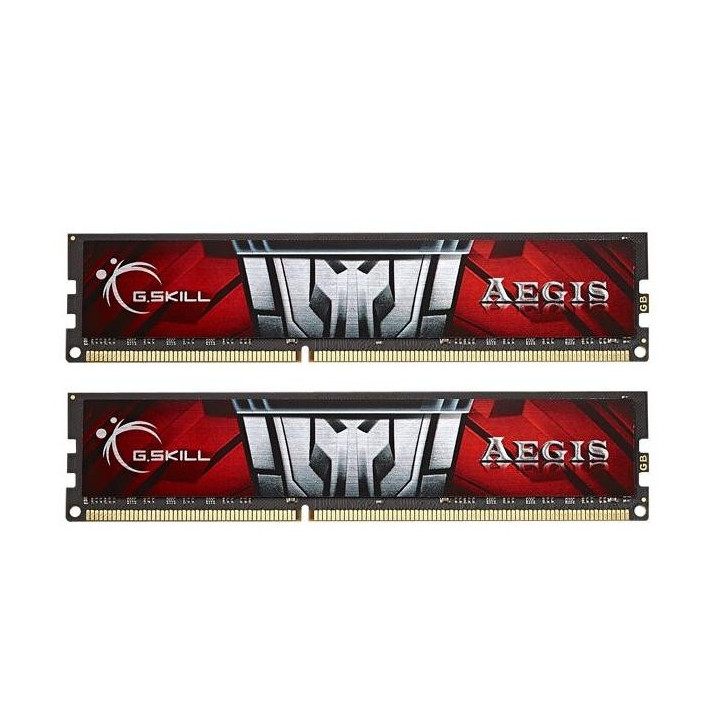 Zestaw pamięci G.SKILL Aegis F3-1600C11D-16GIS (DDR3 DIMM; 2 x 8 GB; 1600 MHz; CL11)
