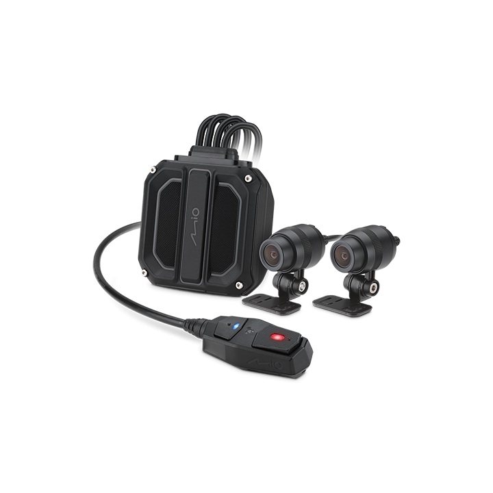 Kamera motocyklowa Mio MiVue M820WD Dual z tylną kamerą Starvis HDR , GPS