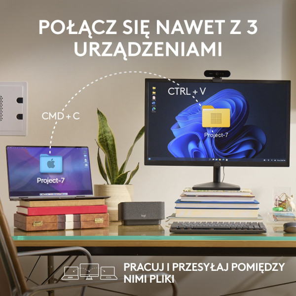 Mysz Logitech MX Anywhere 3S Pale Grey