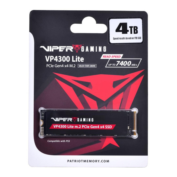 Patriot Viper VP4300 Lite PCIe NVMe 4TB