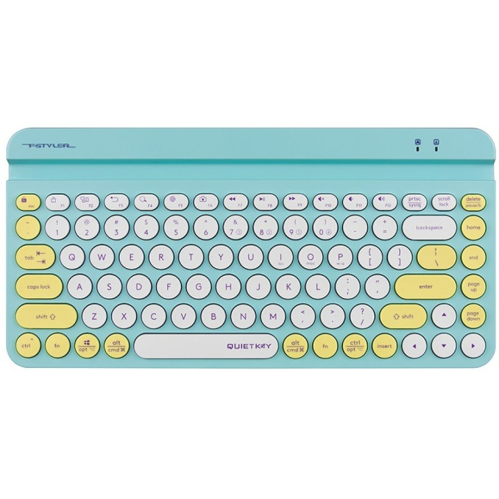 A4TECH KLAWIATURA BEZPRZEWODOWA FSTYLER FBK30 2.4GHZ + BT AVOCADO A4TKLA47188