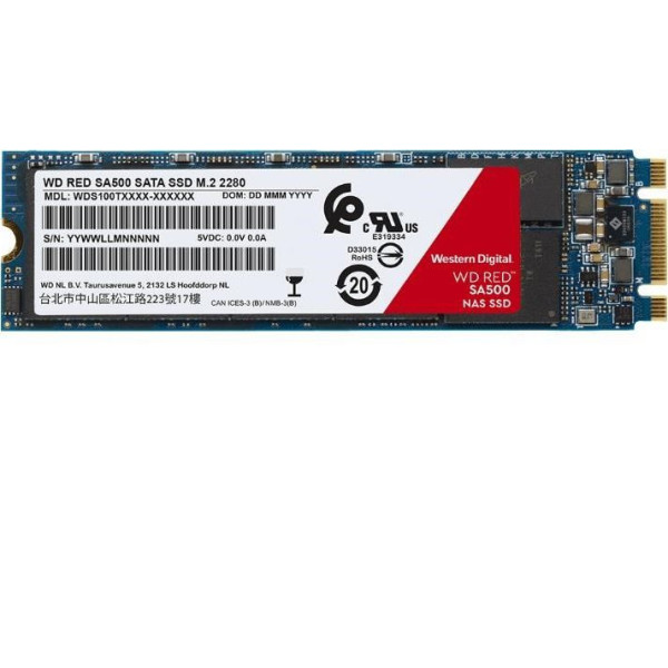 Dysk SSD WD Red WDS100T1R0B (1 TB ; M.2; SATA III)