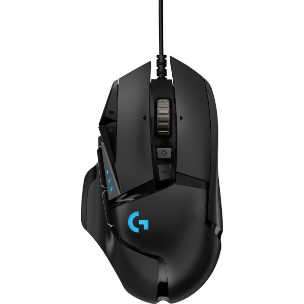 Mysz Logitech G502 Hero 910-005470 (optyczna; 16000 DPI; kolor czarny)