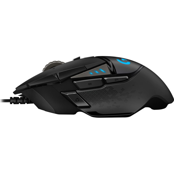 Mysz Logitech G502 Hero 910-005470 (optyczna; 16000 DPI; kolor czarny)