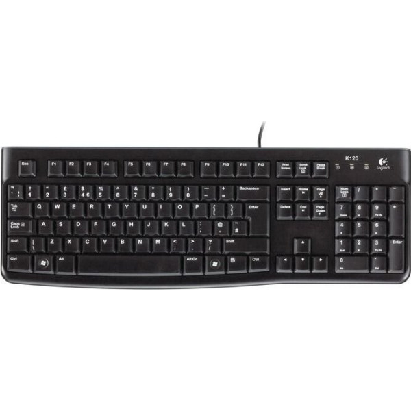 Klawiatura Logitech K120 czarna 920-002509