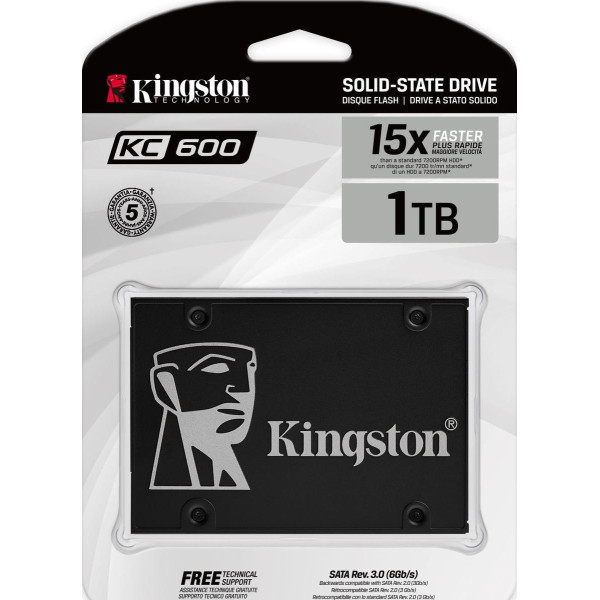 KINGSTON DYSK SSD SKC600/1024G 1024GB