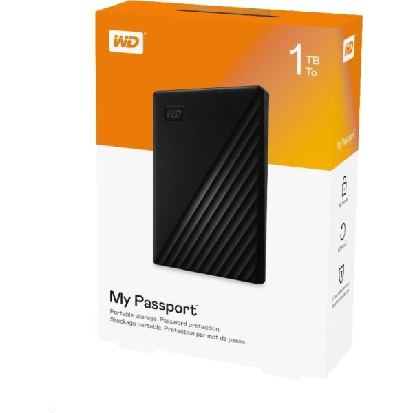 HDD WD MY PASSPORT 1TB WDBYVG0010BBK USB 3.0