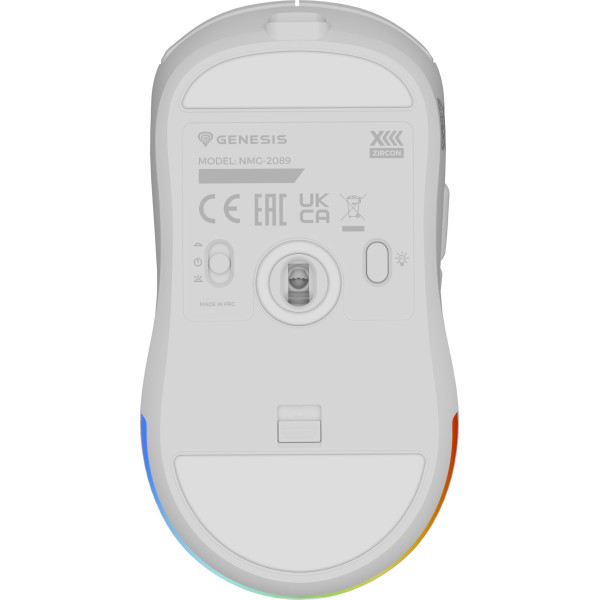 Genesis Zircon XIII Custom Wireless RGB biała