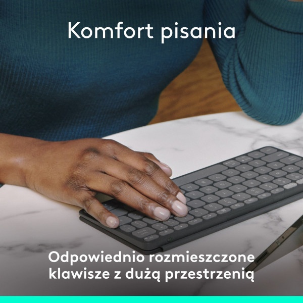 Logitech Keys To Go 2 Grafitowy