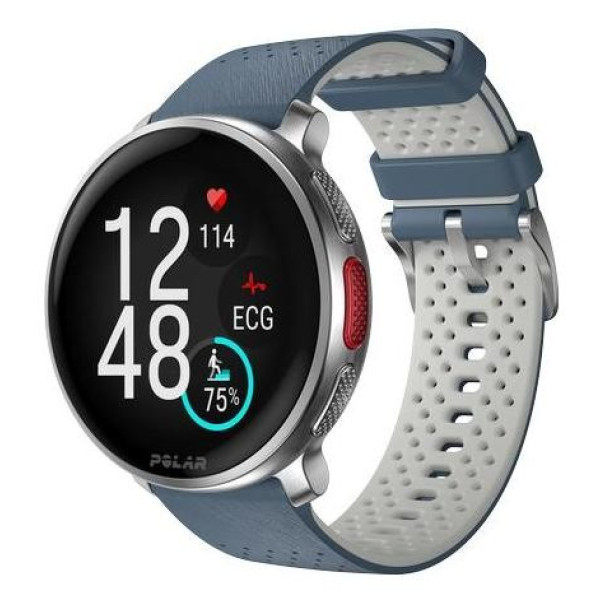 Polar Vantage V3 srebrno-niebieski S-L