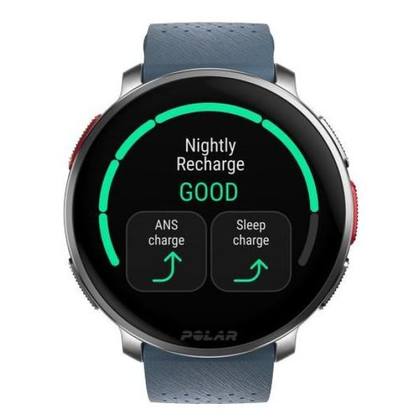 Polar Vantage V3 srebrno-niebieski S-L