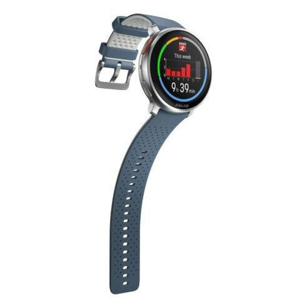 Polar Vantage V3 srebrno-niebieski S-L