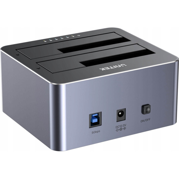 Unitek Stacja klonująca dyski 2 x SATA 2,5''/3,5'' USB 5Gbps