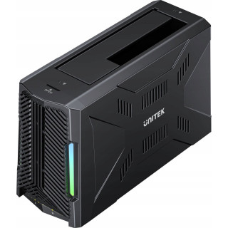 Unitek Stacja dokująca, 1x dysk M.2 NVMe, 1x dysk SATA, USB-C 10 Gbps