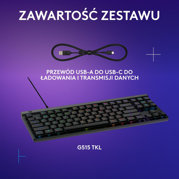 Logitech G515 TKL Czarny