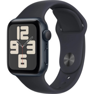 Apple Watch SE GPS + Cellular 40mm Midnight Aluminium Case with Midnight Sport Band - S/M