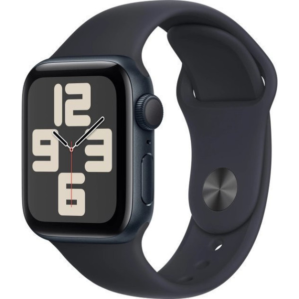 Apple Watch SE GPS + Cellular 40mm Midnight Aluminium Case with Midnight Sport Band - S/M