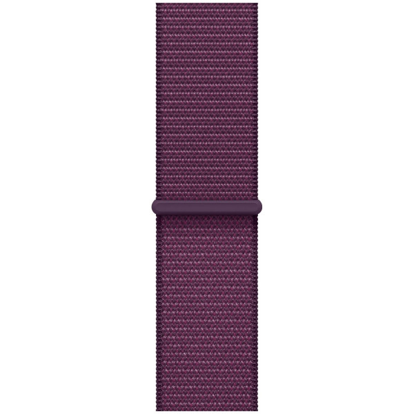 Apple Watch Series 10 GPS 42mm Rose Gold Aluminium Case with Plum Sport Loop