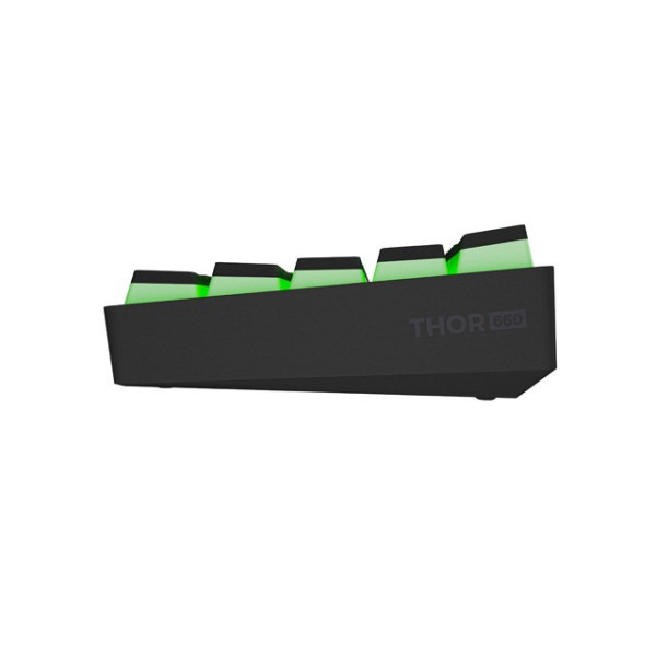 Genesis Thor 660 G2 RGB czarna Gateron Brown