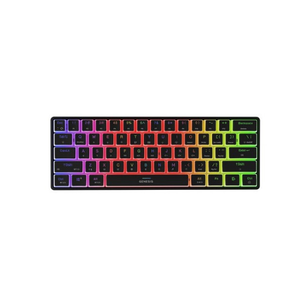Genesis Thor 660 G2 RGB czarna Gateron Brown