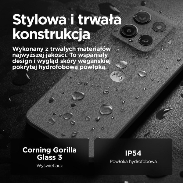 Smartfon Motorola moto g15 PE PB6G0001PL Helio G81 6,72'' 8GB 256GB 4G LTE DS And 15 szary