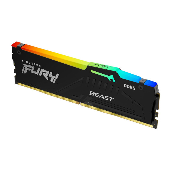 KINGSTON DDR5 64GB 5600MT/s CL36 DIMM FURY Beast RGB