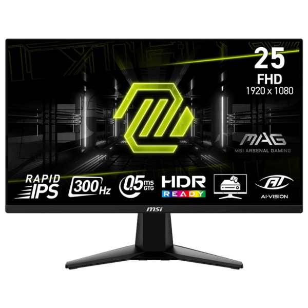 MSI MAG 255XF - 24.5'' | Rapid IPS | Full HD | 0.5ms | 300Hz