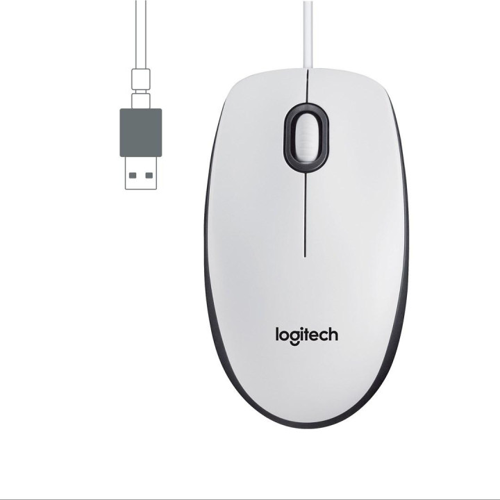 Mysz Logitech M100 White