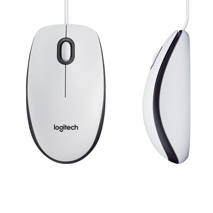 Mysz Logitech M100 White