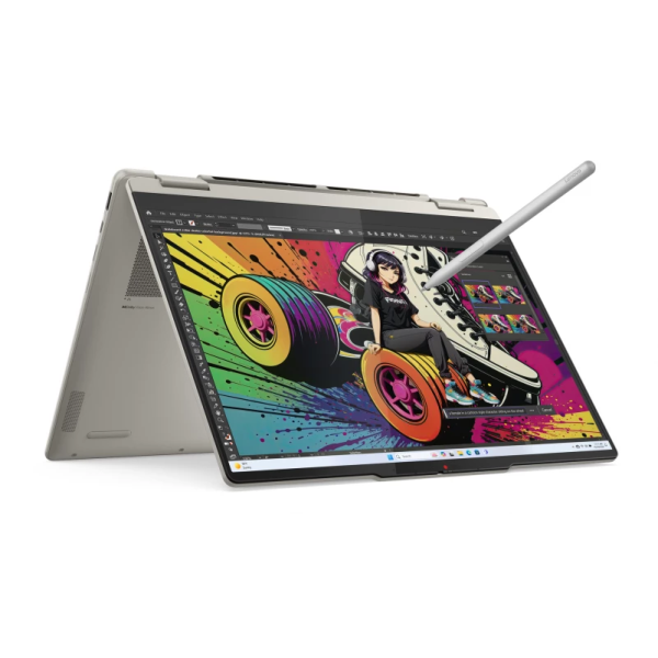 Laptop 2w1 Lenovo Yoga 7 14AKP10 83JR005XPB Ryzen AI 7 350 Touch 14" WUXGA OLED 32GB 512SSD W11