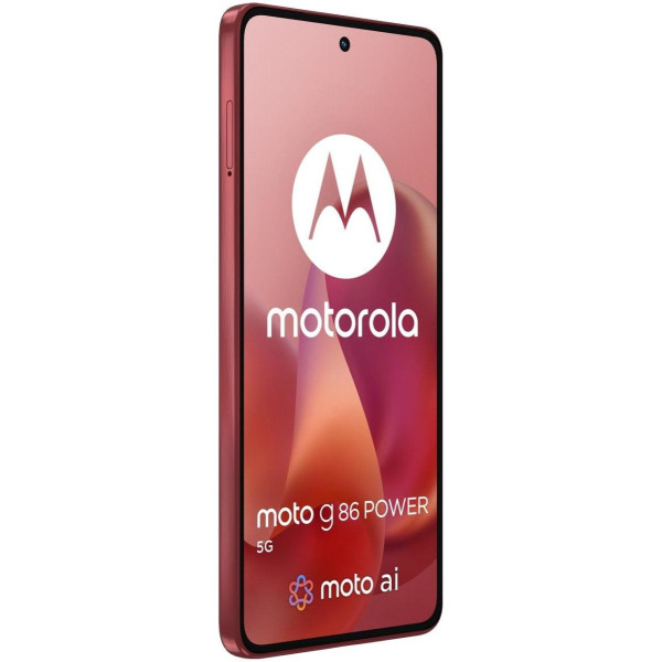 Smartfon Motorola moto g86 Power 5G PB8X0035PL Dimensity 7300 6,67'' 120Hz 12GB 256GB 5G DS And15 czerwony