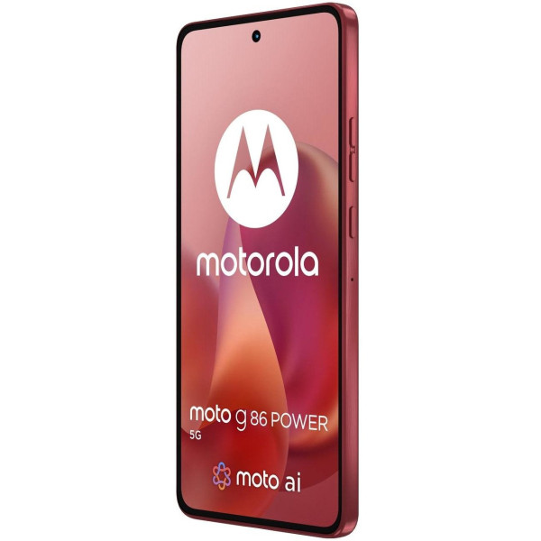 Smartfon Motorola moto g86 Power 5G PB8X0035PL Dimensity 7300 6,67'' 120Hz 12GB 256GB 5G DS And15 czerwony