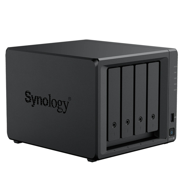Synology DS925+ /24T | 4-zatokowy serwer NAS w zestawie z dyskami o łącznej pojemności 24TB, Tower