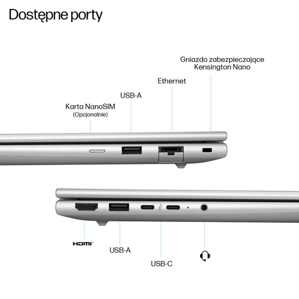 Laptop HP EliteBook 6 G1a 14 C51G8ET Ryzen AI 5 340 14" WUXGA 16GB 512SSD W11Pro